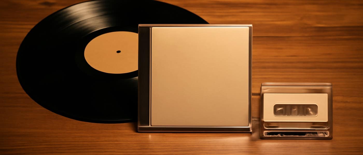 CD, vinyle, cassette : le retour des formats physiques