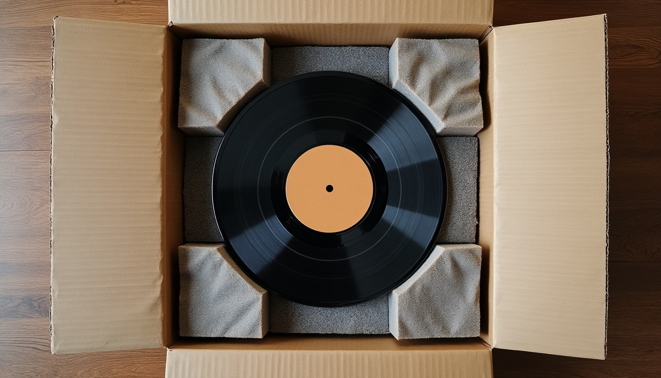 Expédier un vinyle : le carton et le calage