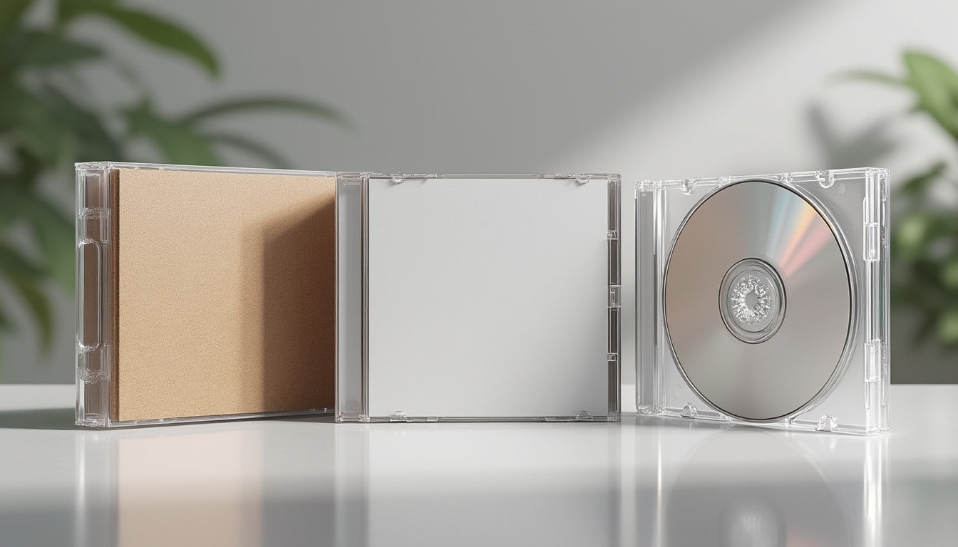 Longbox, digipack et boîtier cristal : les formats de CD