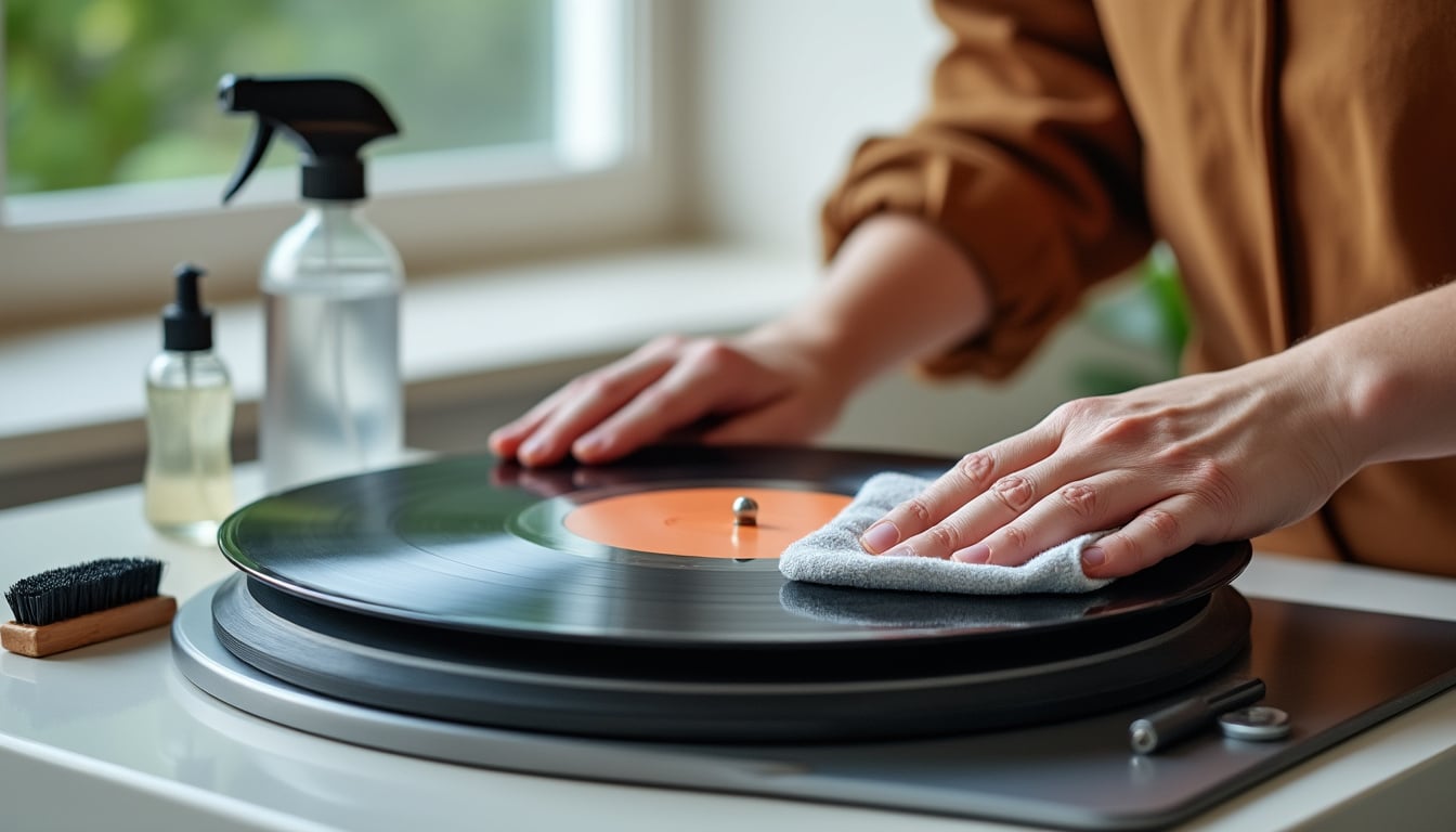 Nettoyer un vinyle : les méthodes qui ne l&rsquo;abîment pas